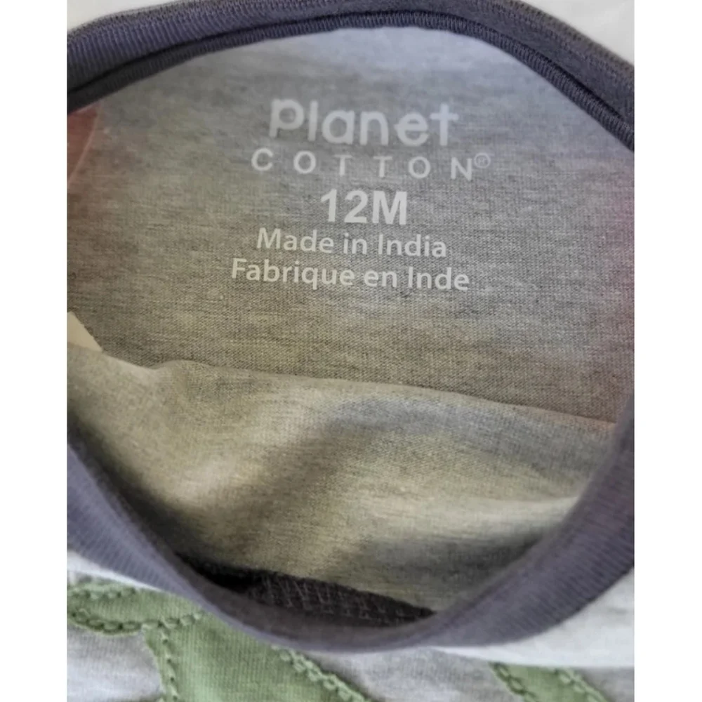 planet cotton Size 12 Months  2 piece‎ Boys set halloween